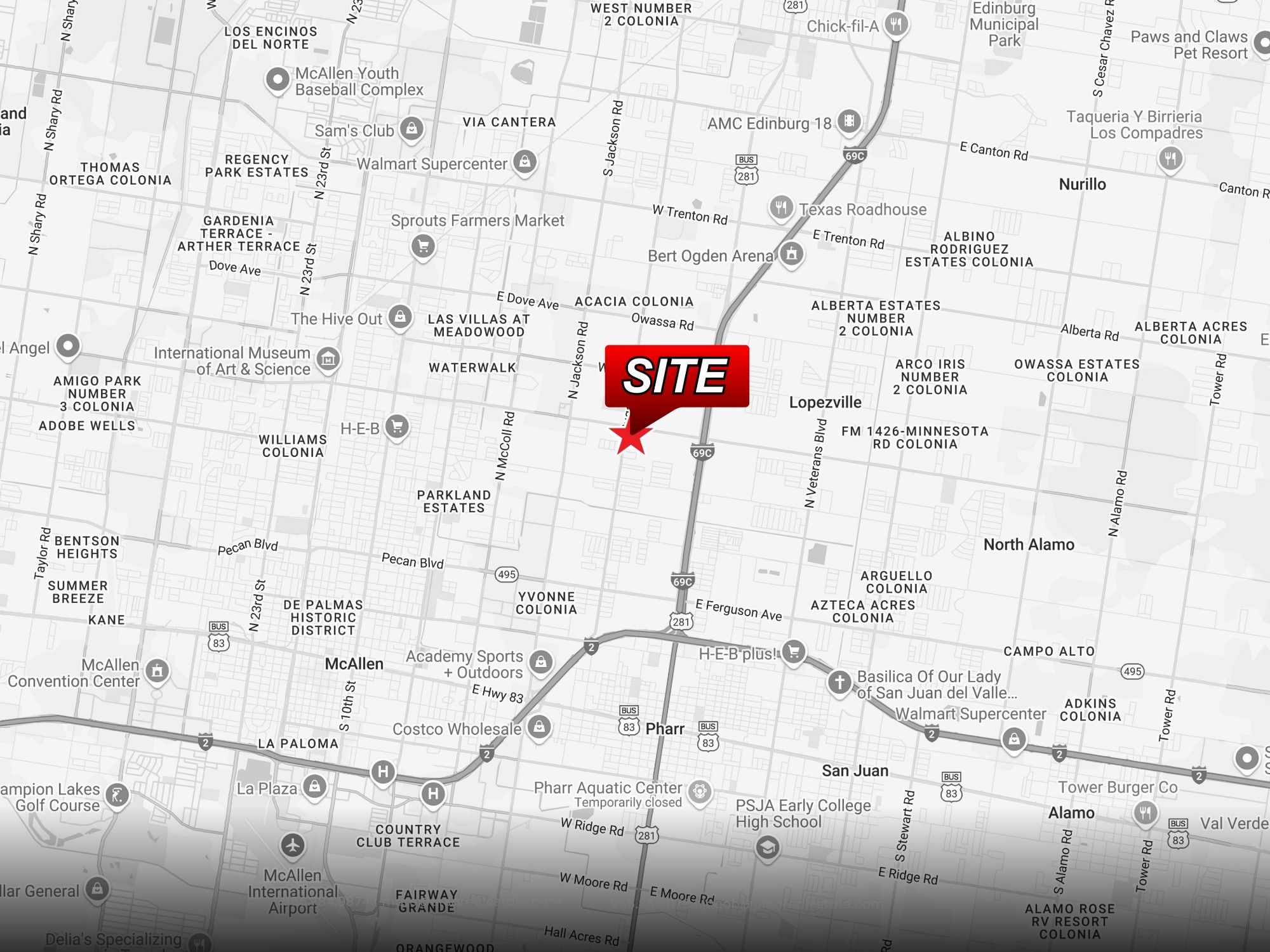 SEQ W. Nolana Loop & Sugar Rd. 